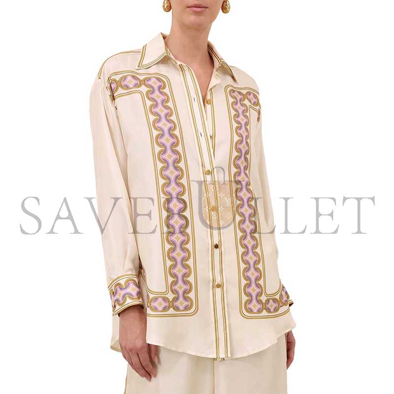 ZIMMERMANN LUNA RETRO SHIRT 7746TS261